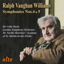 Sir Colin Davis London Symphony Orchestra Sir Neville Marriner Academy Of St. Martin-in-the-fields: Vaughan Williams: Symphonies Nos.4 & 5 - CD