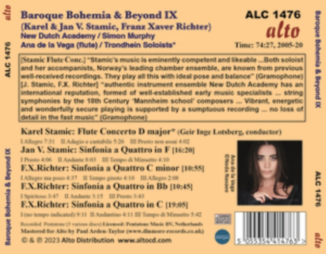 Ana De La Vega: Baroque Bohemia & Beyond: Ix - CD