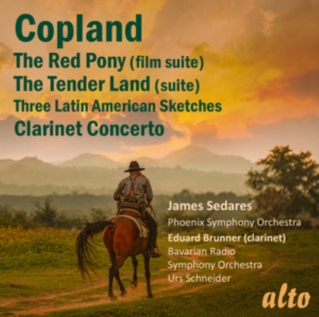 James Sedares: Copland The Red Pony Clarinet Concerto - CD