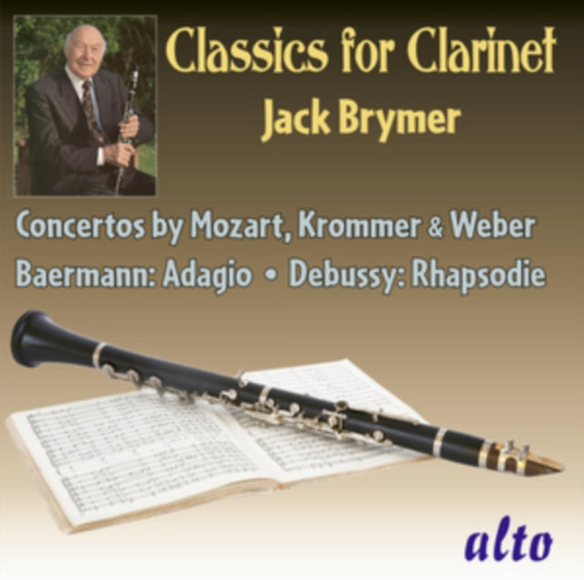 Jack Brymer: Classics For Clarinet - CD