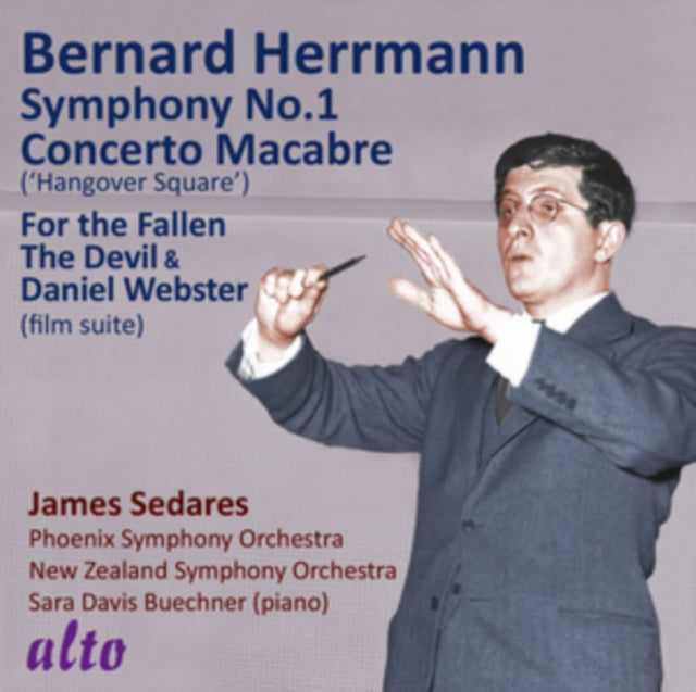 James Sedares: Bernard Herrmann Symphony No 1 Suite - CD