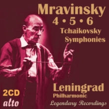 Leningrad Philharmonic Orchestra / Yevgeni Mravinsky: Piotyr Tchaikovsky (1840-93): Symphonies 4. 5. 6 - CD