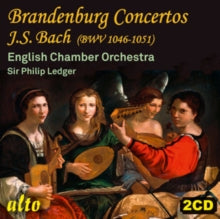 English Chamber Orchestra / Sir Philip Ledger: J.S. Bach: Brandenburg Concertos Bwv 1046-51 - CD