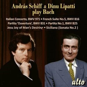 Andras Schiff / Dinu Lipatti: Andras Schiff & Dinu Lipatti Spielen J. S. Bach - CD