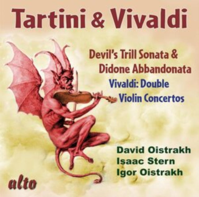 David Oistrakh / Igor Oistrakh / Isaac Stern / Lev Oborin / Vladimir Yampolsky: Devils Trill Sonata & Didone Abbandonata / Vivaldi: Double Violin Concertos - CD