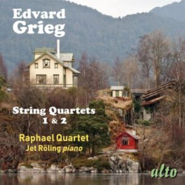 Raphael Quartet / Jet Roling: Edvard Grieg / String Quartets No.S 1 & 2 / Fugue In F Minor / Allegro Con Fuoco - CD