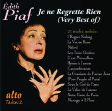 Édith Piaf: Je Ne Regrette Rien / Very Best Of (All The Hits) - CD