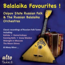 Osipov Russian Folk Orch / Russian Balalaika Orch: Balalaika Favourites ! Russian Folk Favs Tunes - CD
