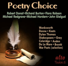 Michael Redgrave: Poetry Choice - Legendary Voices - CD