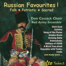 Don Cossack Choir & Red Army Ensemble: Russian Favourites ! (Kalinka. Dark Eyes. Song Of The Plains. Kamarinskaya Etc) - CD
