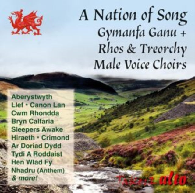 Rhos Male Voice & Treorchy Male Voice Choirs Etc: A Nation Of Song - Gymanfa Ganu + Rhos & Treorchy Male Voice Choirs - CD