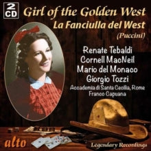 Tebaldi / Del Monaco / Merrill Etc: Puccini: La Fanciulla Del West - CD