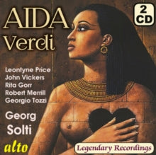 Leontyne Price / Rita Gorr / Jon Vickers / Robert Merrill / Giorgio Tozzi / Rome Opera / Georg Solti: Aida (Verdi/Ghislanzoni) - CD