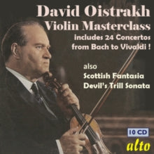 David Oistrakh Collection: Violin Masterclass (24 Concertos. 3 Sonatas. & Encores) Deluxe - CD