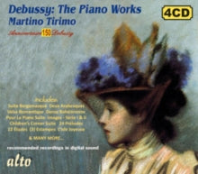 Martino Tirimo: Debussy: The Piano Works (150th Anniversary Edition) - CD