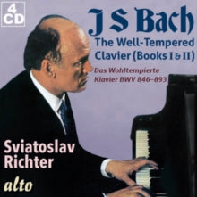 Sviatoslav Richter: J S Bach: The Well-Tempered Clavier 48 Preludes & Fugues - CD