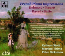 Kathryn Stott / Martino Tirimo / Peter Dickinson: French Piano Impressions: Debussy Favs / Faure Favs / Ravel Favs / Satie - CD