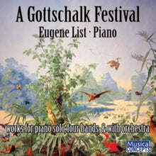 Nibley / Utah Symphony / Eugene List Etc: Gottschalk Festival: Piano. Solo. 4 Hands Etc (Vox / Vgd) - CD
