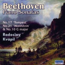 Radoslav Kvapil: Beethoven Piano Sonatas 10. 17. 21 - CD