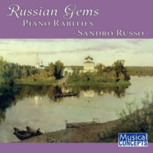 Sandro Russo (piano): Russian Gems For Piano (Rare Short Pieces And Transcriptions) - CD
