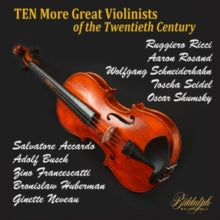 Salvatore Accardo / Adolf Busch / Zino Francescatti / Bronislaw Huberman / Ginette Neveu / Ruggiero: Ten More Great Violinists Of The Twentieth Century - CD