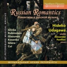 Hideko Udagawa (violin) / Alex Panfilov (pno): Russian Romantics: Glinka. Glazunov. Gliere. Rubinstein Etc - CD