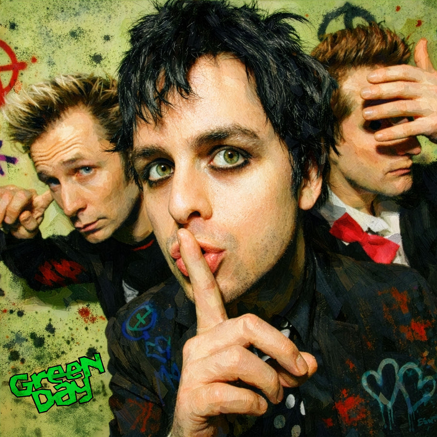 Green Day: Live In Usa 1994. Fm Radio Broadcast (Green Vinyl) - Vinyl