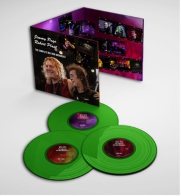 Jimmy Page & Robert Plant: The Complete Rio 1996 Broadcast (Green Vinyl) - Vinyl