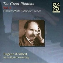 Eugene Dalbert: Masters Of The Piano Roll - The Great Pianists Vol. 6 - CD