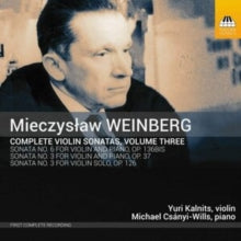 Kalnits / Csanyi-wills: Mieczyslaw Weinberg: Complete Violin Sonatas. Vol. 3 - CD