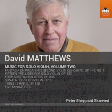 Peter Sheppard Skaeved: Matthews / Solo Violin - Vol 2 - CD