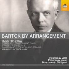 Nagydivertimento Budapest: Bartokmusic For Viola - CD