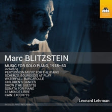 Marc Blitzstein: Marc Blitzstein: Music For Solo Piano 1918-63 - CD