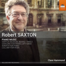 Clare Hammond: Saxton / Piano Music - CD