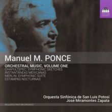 San Luis Potosi / Zapata: Ponce: Orchestral Music Vol 1 - CD