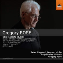 Royal Ballet Sinfonia: Gregory Rose: Orchestral Music - CD