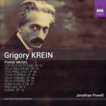 Powell: Grigory Krein: Piano Music - CD