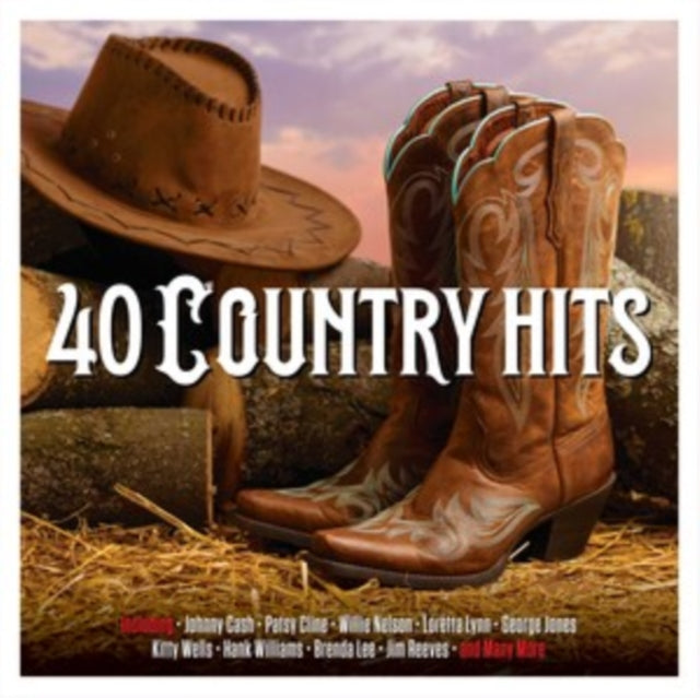 Various Artists: 40 Country Hits - CD