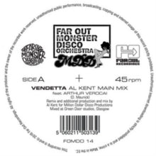 Far Out Monster Disco Orchestra: Vendetta (Al Kent Remix) - Vinyl