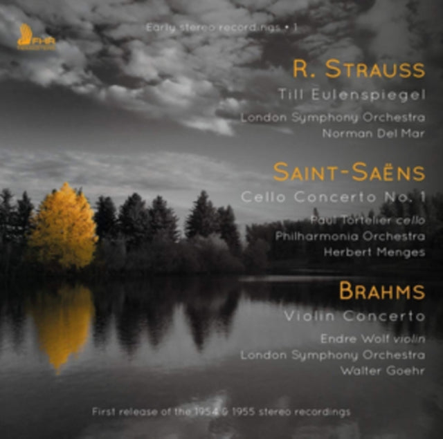 Paul Tortelier / London Symphony Orchestra / Norman Del Mar / Philharmonia Orchestra / Herbert Menge: Early Stereo Recordings I - R Strauss. Saint-Saens. Brahms - CD