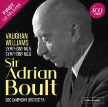Bbc Symphony Orchestra / Sir Adrian Boult: Vaughan Williams: Symphonies Nos 5 & 6 - CD