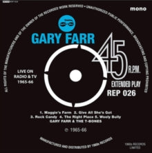 Gary Farr and The T-Bones: Live On TV EP - Vinyl