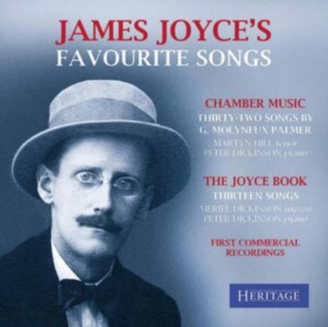 Martyn Hill / Peter Dickinson / Meriel Dickinson: James Joyces Favourite Songs - CD