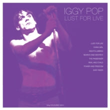 Iggy Pop: Lust For Live (White Vinyl) - Vinyl