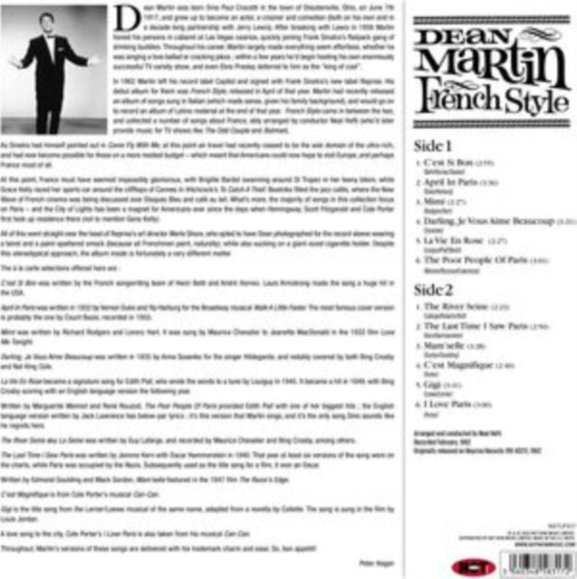 Dean Martin: French Style (Pink Vinyl) - Vinyl
