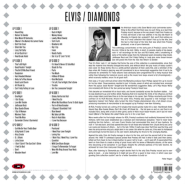 Elvis Presley: Diamonds (Clear Vinyl) - Vinyl