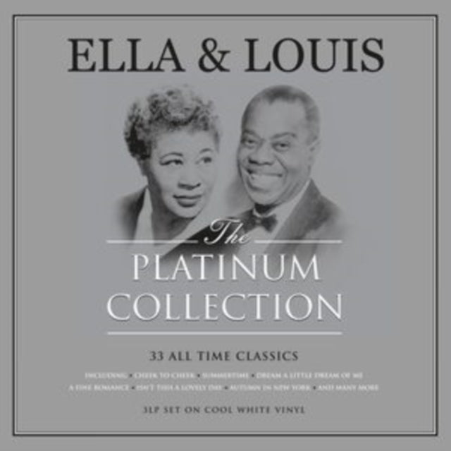 Ella Fitzgerald & Louis Armstrong: The Platinum Collection (White Vinyl) - Vinyl