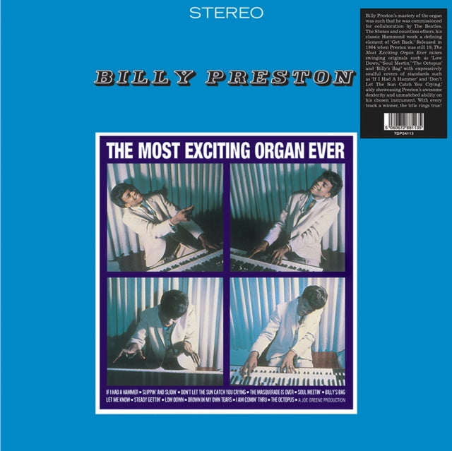 Billy Preston: The Most Exciting Organ Ever - Vinyl