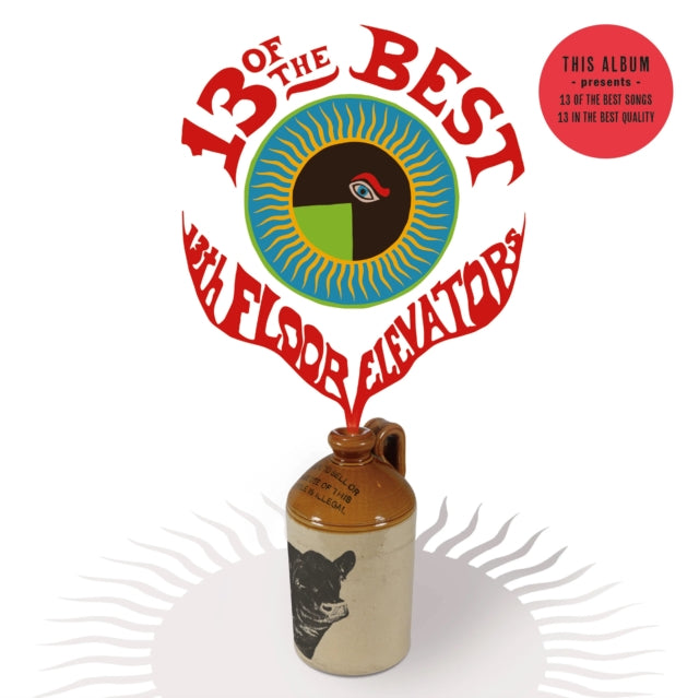 13th Floor Elevators: 13 Of The Best Of The 13Th Floor Elevators (Yellow and Green Vinyl) - Vinyl