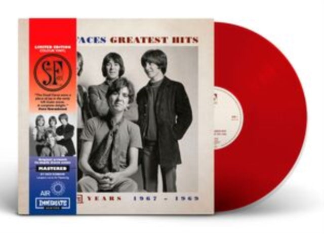 Small Faces: Greatest Hits (Transparent Red Vinyl) - Vinyl